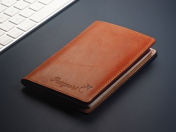 Custodia per passaporto con blocco RFID